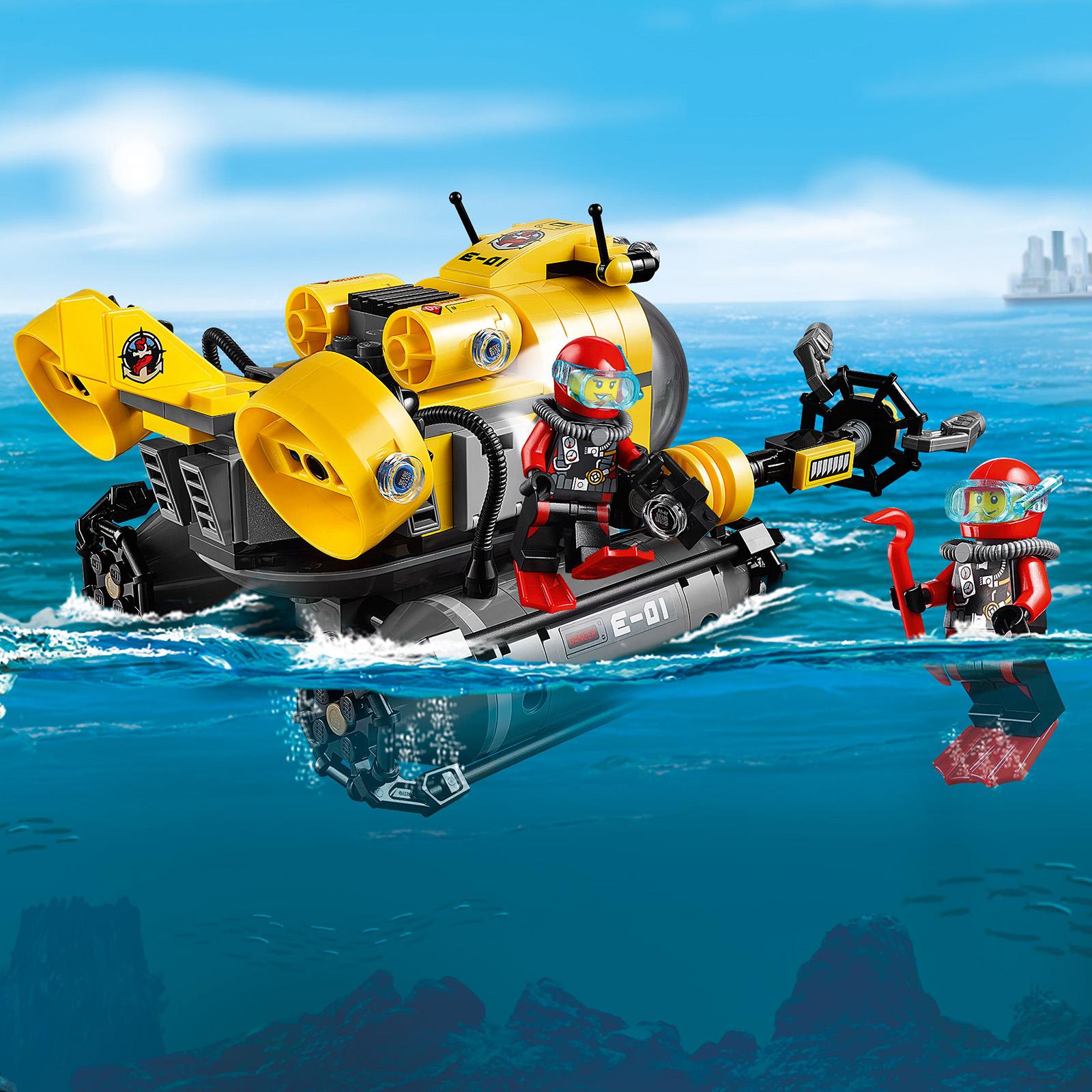 LEGO City Deep Sea Submarine #60092 – Csozmc